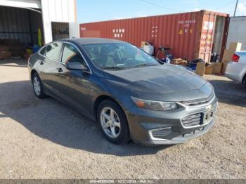  Salvage Chevrolet Malibu