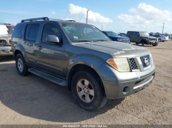  Salvage Nissan Pathfinder