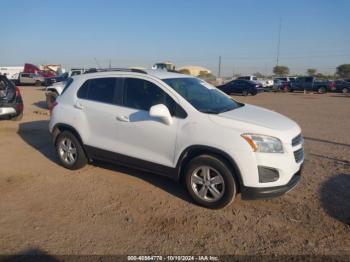  Salvage Chevrolet Trax