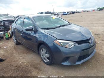  Salvage Toyota Corolla