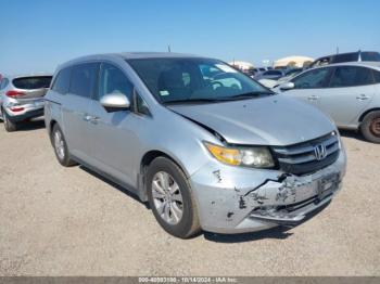  Salvage Honda Odyssey