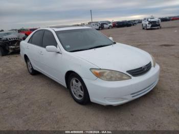  Salvage Toyota Camry