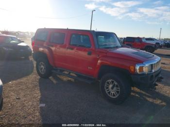  Salvage HUMMER H3 Suv