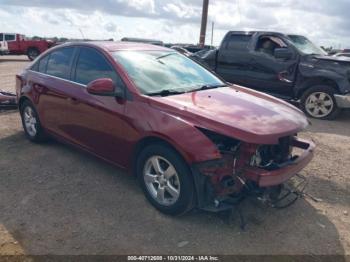  Salvage Chevrolet Cruze