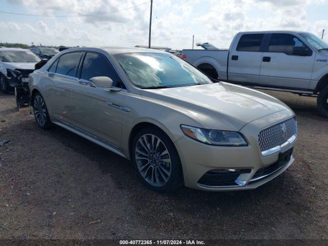  Salvage Lincoln Continental