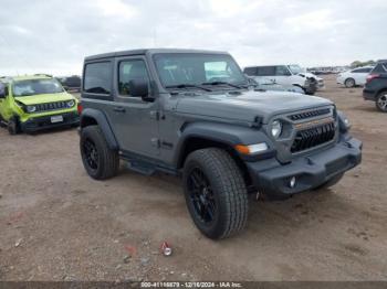  Salvage Jeep Wrangler