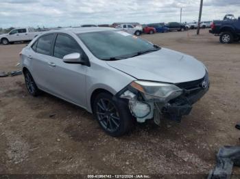  Salvage Toyota Corolla