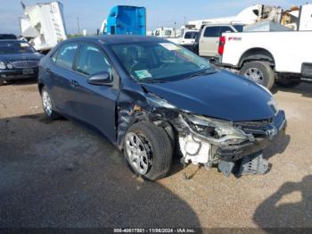  Salvage Toyota Corolla