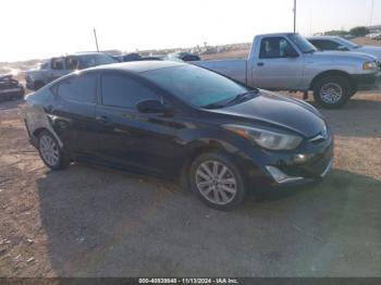  Salvage Hyundai ELANTRA