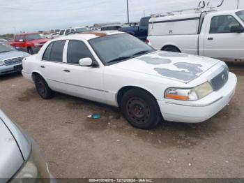  Salvage Mercury Grand Marquis