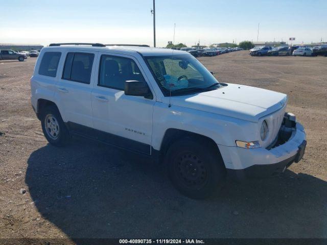  Salvage Jeep Patriot