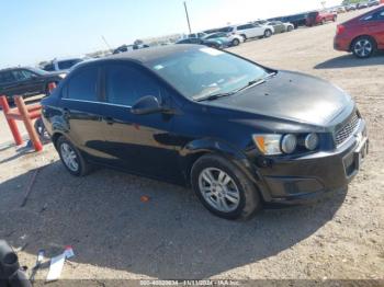  Salvage Chevrolet Sonic