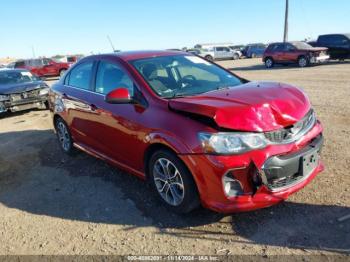  Salvage Chevrolet Sonic