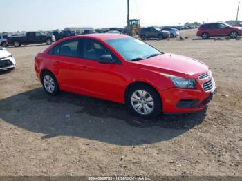  Salvage Chevrolet Cruze