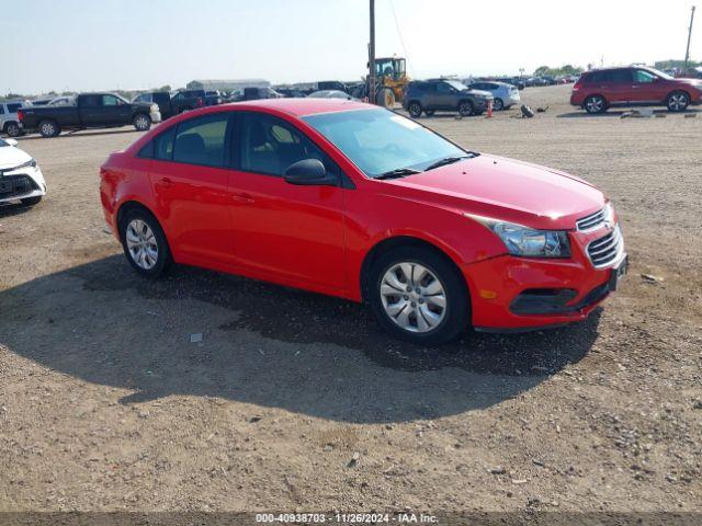  Salvage Chevrolet Cruze