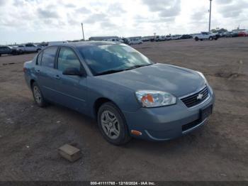  Salvage Chevrolet Malibu