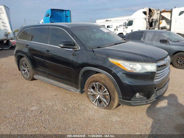  Salvage Toyota Highlander