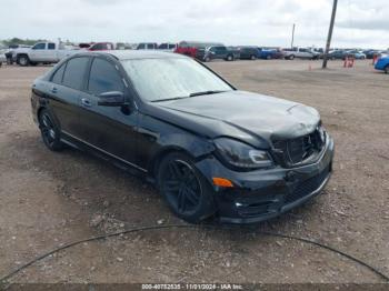  Salvage Mercedes-Benz C-Class