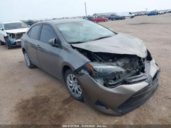  Salvage Toyota Corolla