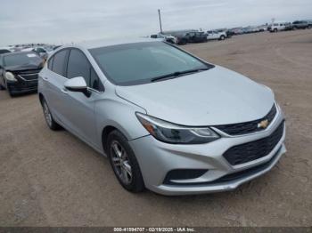  Salvage Chevrolet Cruze