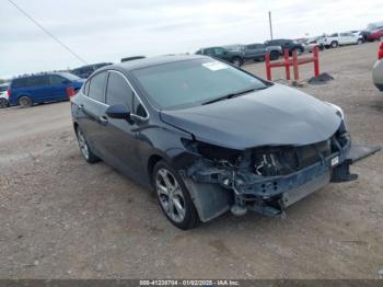  Salvage Chevrolet Cruze