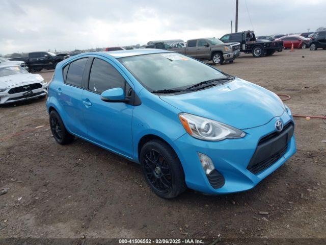  Salvage Toyota Prius c