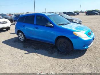  Salvage Toyota Matrix