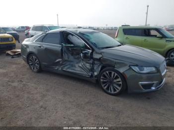  Salvage Lincoln MKZ