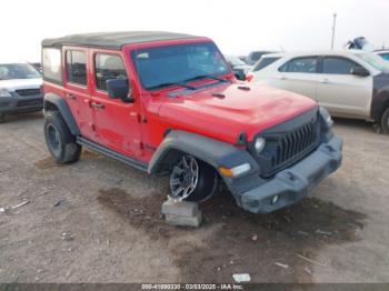  Salvage Jeep Wrangler
