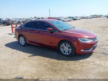 Salvage Chrysler 200
