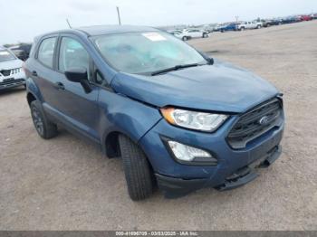  Salvage Ford EcoSport
