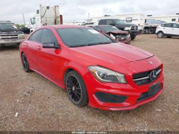  Salvage Mercedes-Benz Cla-class