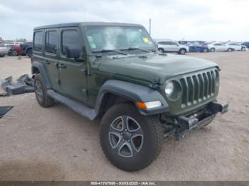  Salvage Jeep Wrangler