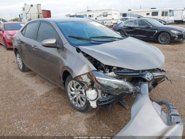  Salvage Toyota Corolla