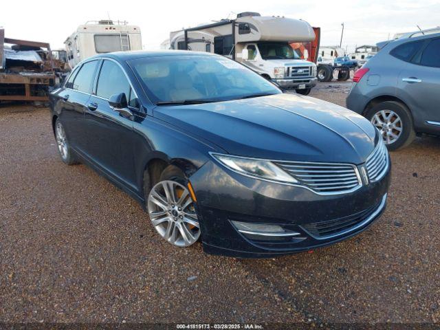  Salvage Lincoln MKZ