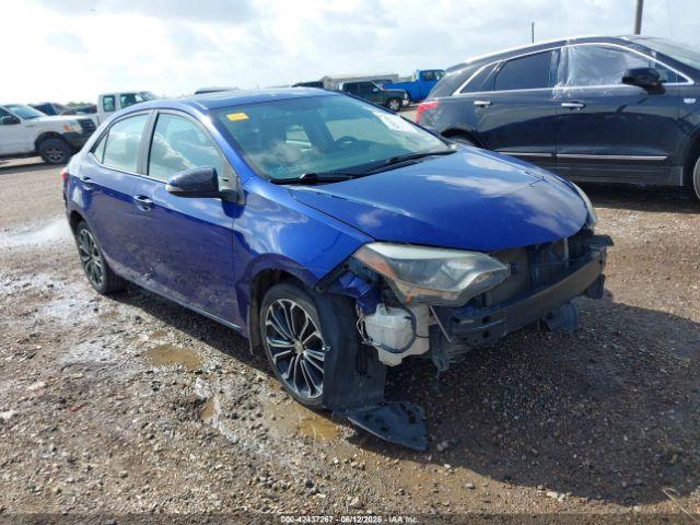  Salvage Toyota Corolla