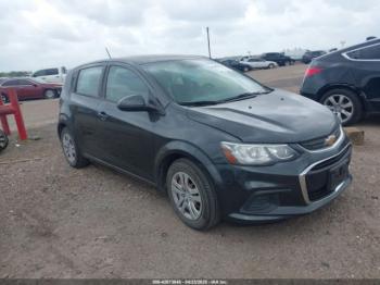  Salvage Chevrolet Sonic