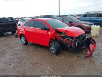  Salvage Chevrolet Sonic