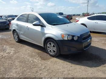 Salvage Chevrolet Sonic