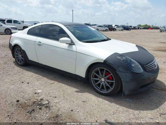  Salvage INFINITI G35