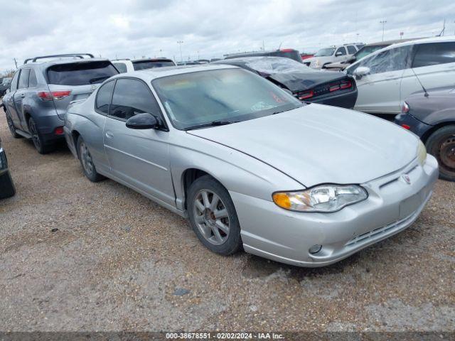  Salvage Chevrolet Monte Carlo