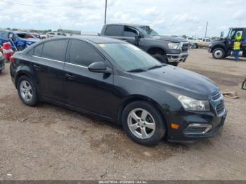  Salvage Chevrolet Cruze