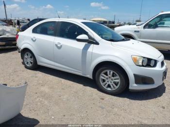  Salvage Chevrolet Sonic