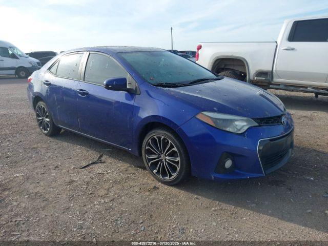  Salvage Toyota Corolla