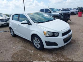  Salvage Chevrolet Sonic