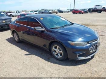  Salvage Chevrolet Malibu