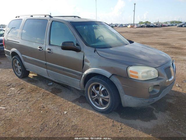  Salvage Pontiac Montana SV6