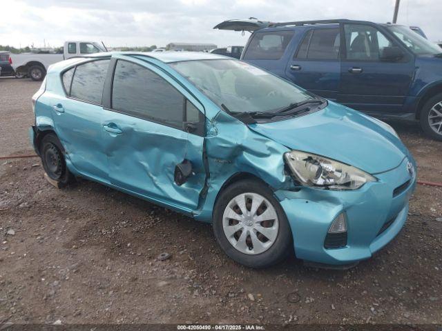  Salvage Toyota Prius c