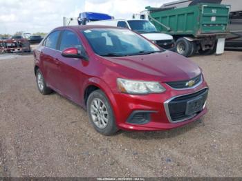  Salvage Chevrolet Sonic