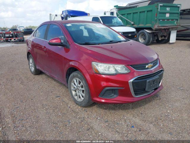  Salvage Chevrolet Sonic